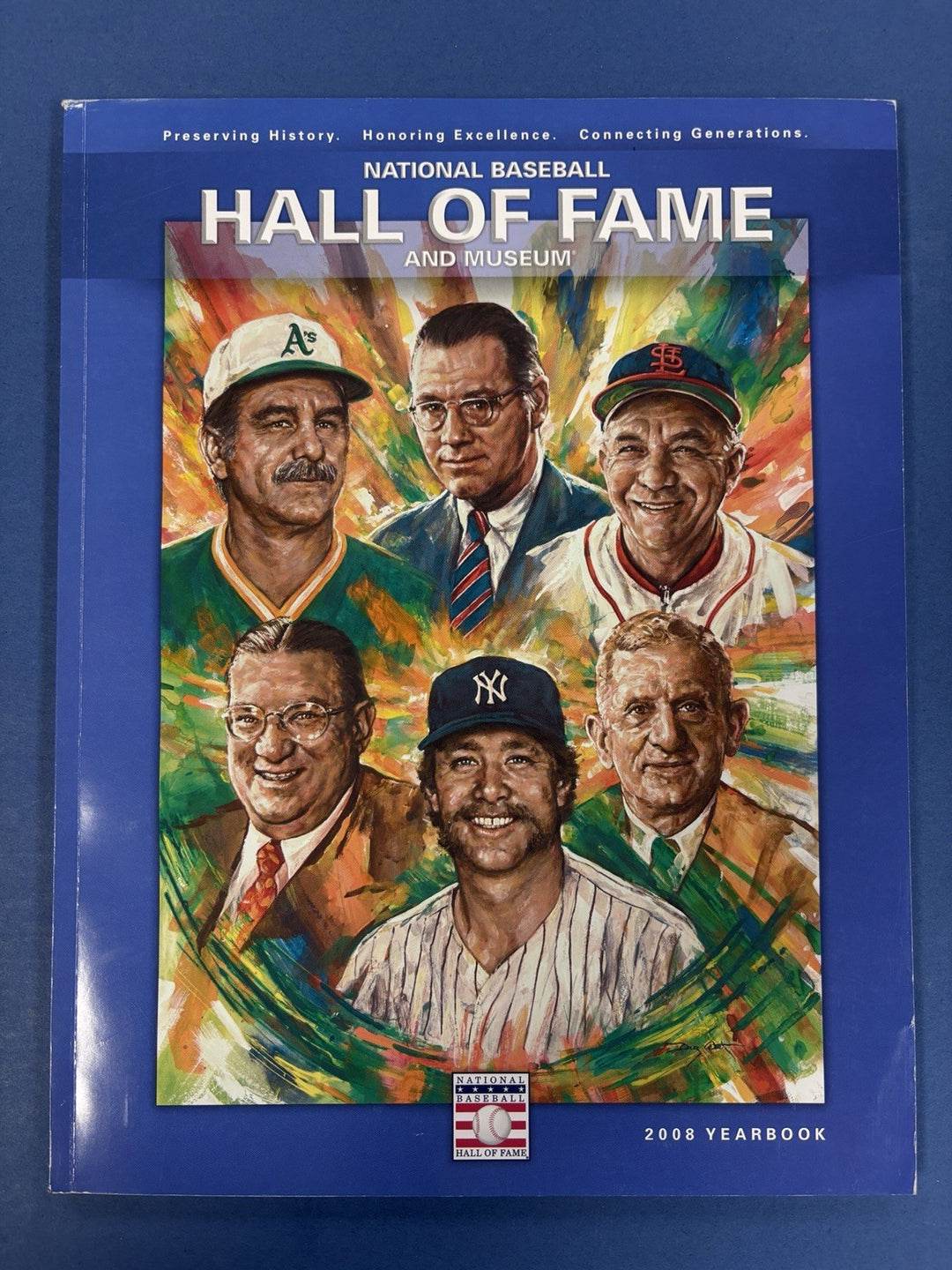 2008 MLB Hall Of Fame Program Goose Gossage Barney Dreyfuss