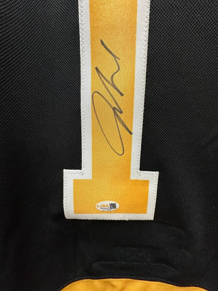 Jeremy Swayman Autographed Boston Bruins Authentic Jersey JSA