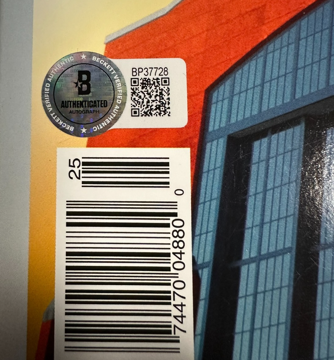 Rob Gronkowski Autographed Super Bowl XLVI Program Gronk Hologram Patriots BAS