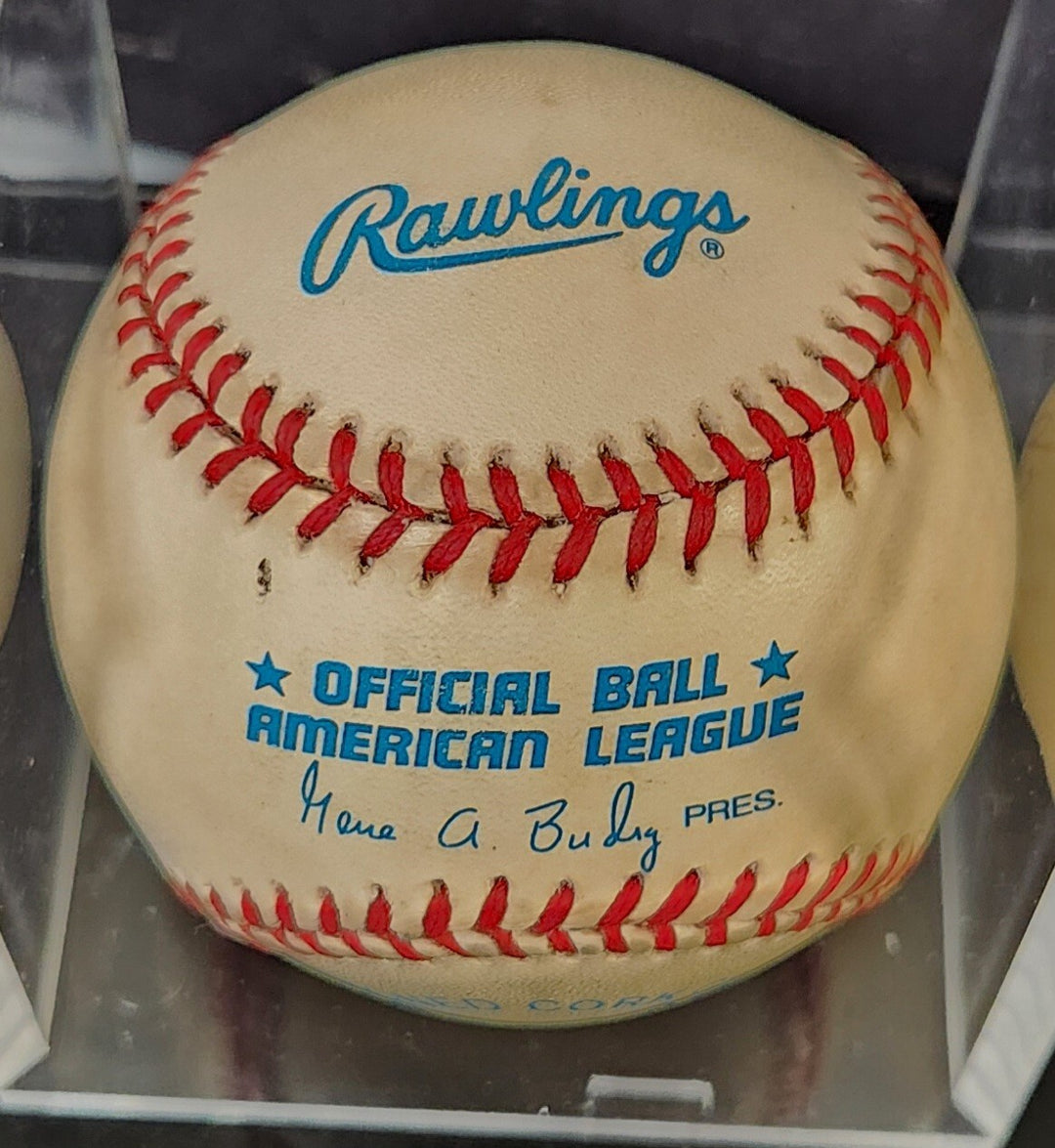 Bob Turley Signed Inscribed American League Baseball New York Yankees COA