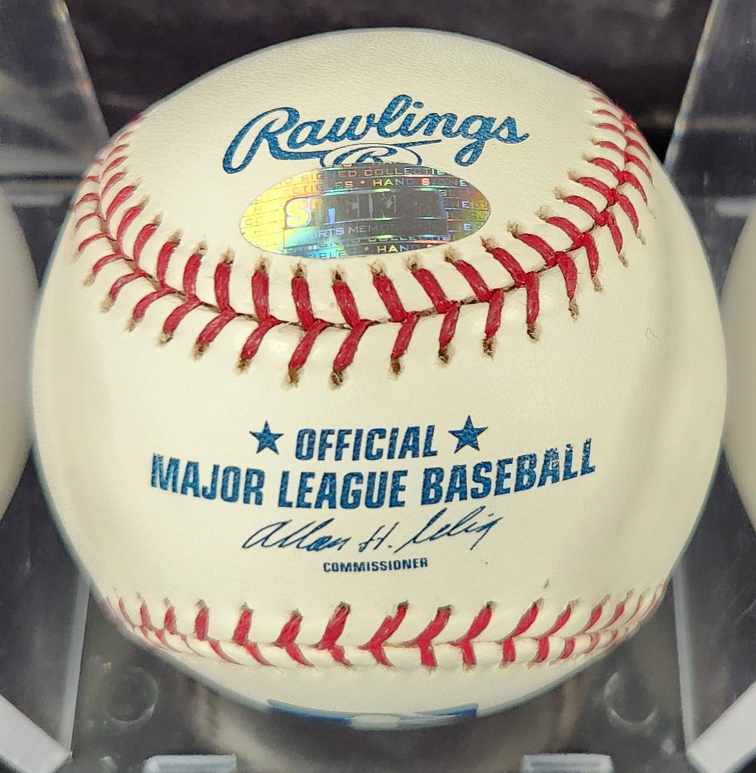 Mickey Rivers Signed Major League Baseball New York Yankees Steiner COA