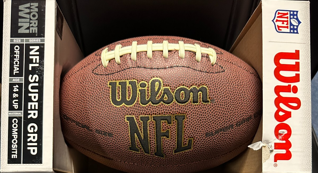 Randall McDaniel Autographed Wilson NFL Football W/ HOF 2009 Vikings