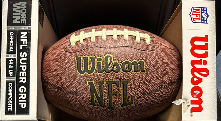 Randall McDaniel Autographed Wilson NFL Football W/ HOF 2009 Vikings