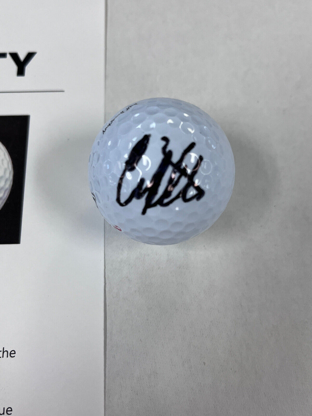 Craig Stadler Autographed Signed Golf Ball PGA W/Cube Beckett LOA