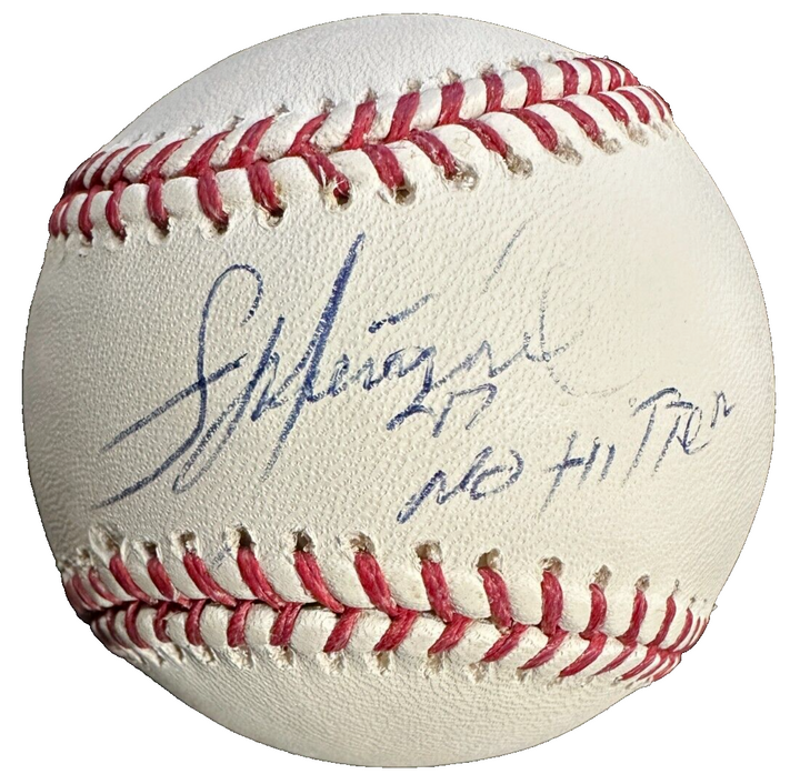 Francisco Liriano Autographed Major League Baseball W/ No Hitter Insc
