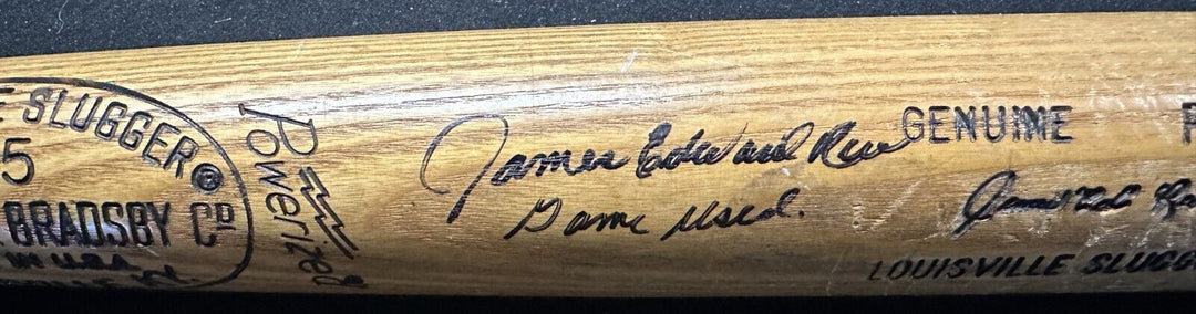 Jim Rice Autographed 1977-79 Game Used Hillerich & Bradsby LS Bat W/ Full Name