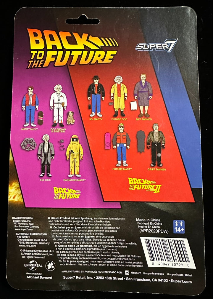 Back to the Future II Biff Tannen Action Figure NIB