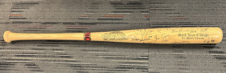 2014 Red Sox Fantasy Camp Signed Baseball Bat Campbell Petrocelli Tiant Etc.