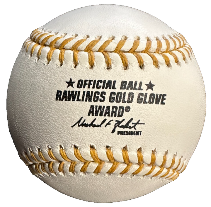 Don Mattingly Autographed Rawlings Gold Glove Baseball NY Yankees