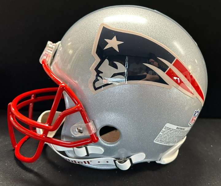 Adam Vinatieri Autographed Full Size New England Patriots Authentic Helmet