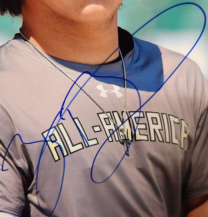 Bo Bichette Signed 8x10 Photo Toronto Blue Jays COA