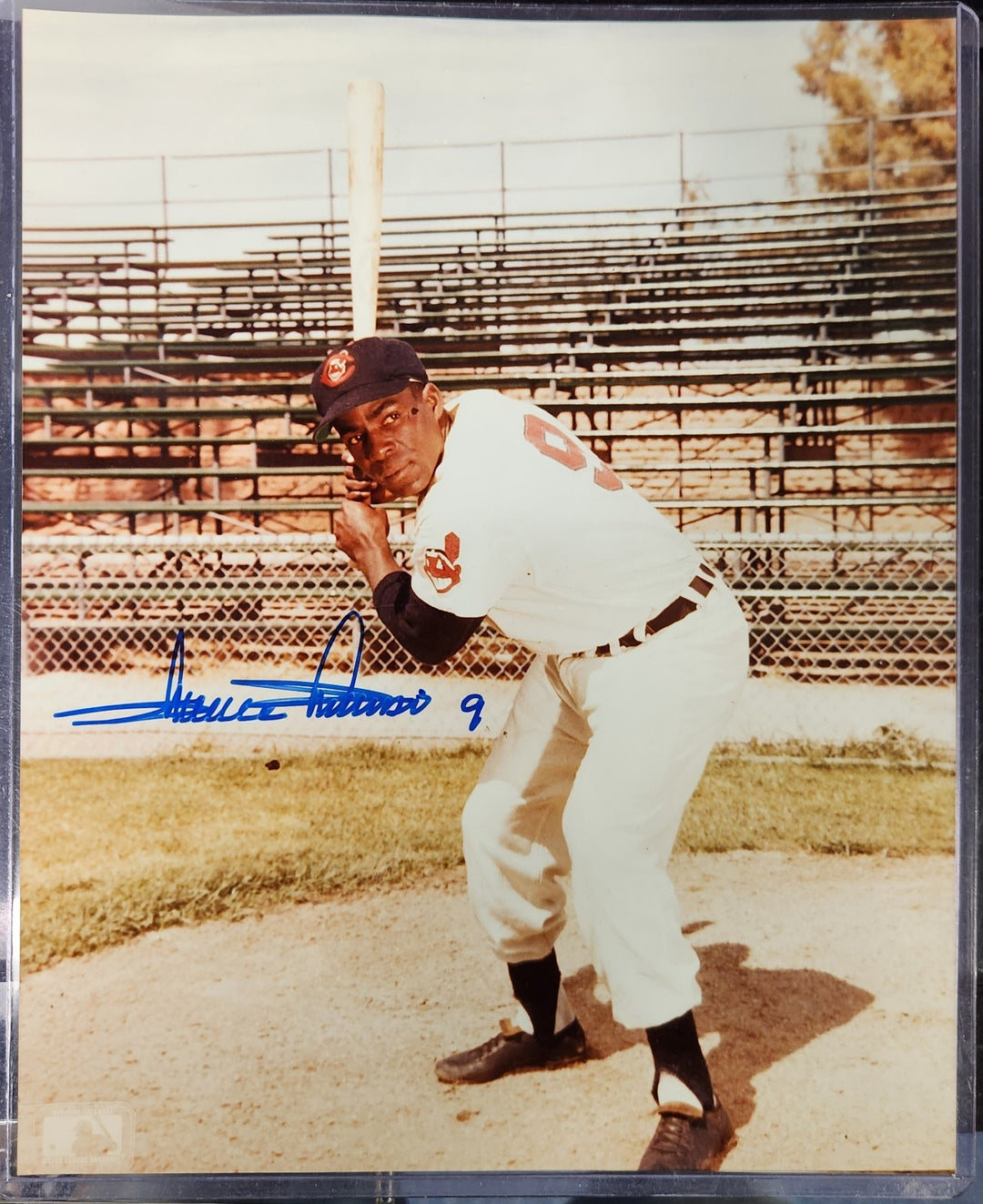 Minnie Minoso Signed 8x10 Photo Cleveland Indians Chicago White Sox HOF COA