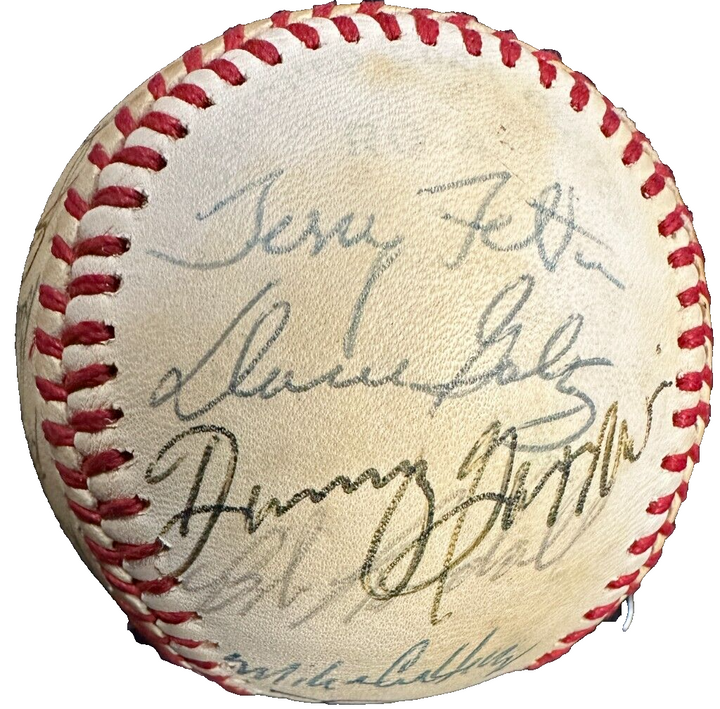 1979 Minnesota Twins Team Signed Baseball Mauch Carew Castino