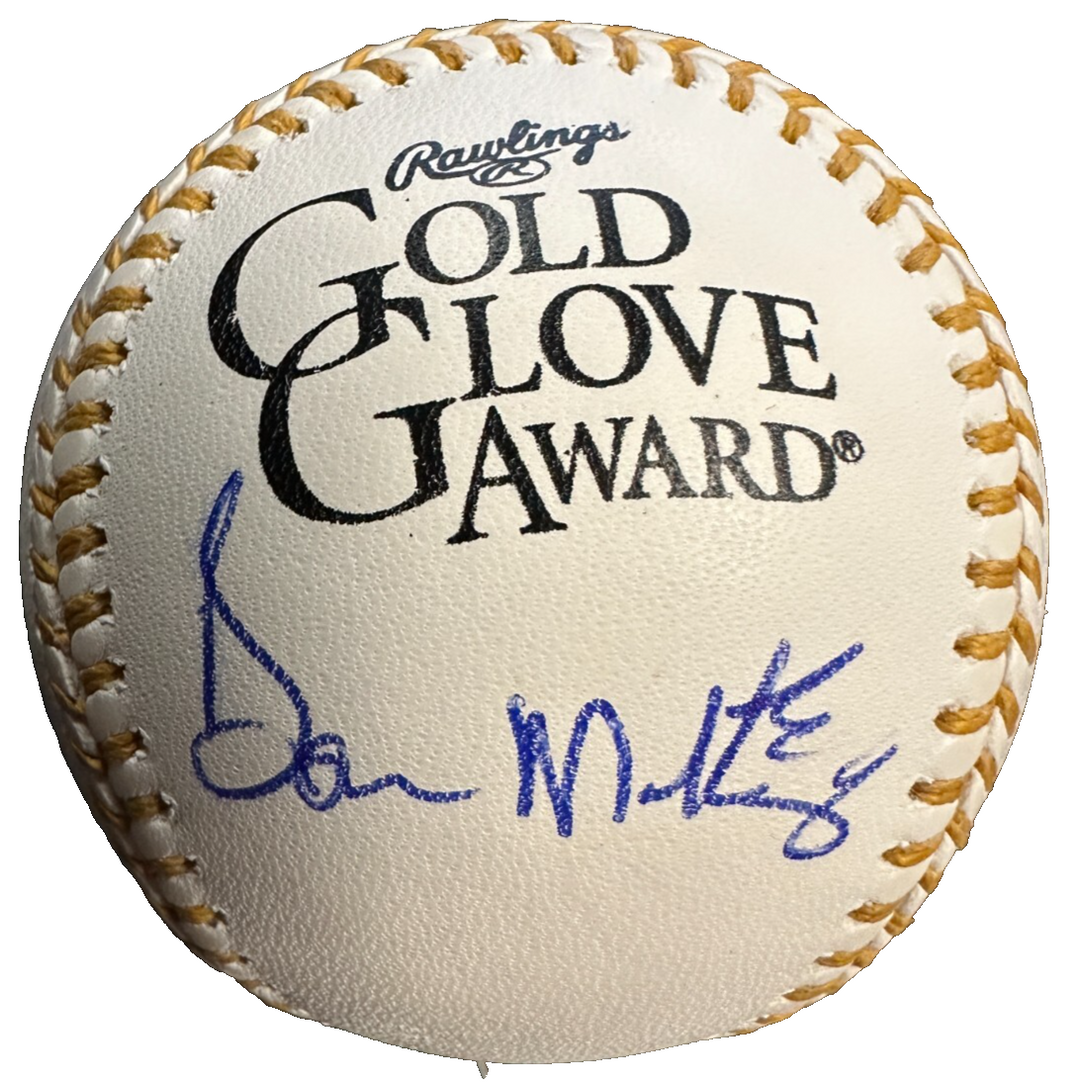 Don Mattingly Autographed Rawlings Gold Glove Baseball NY Yankees