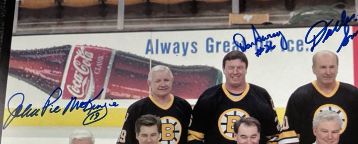 1996 Bruins Alumni Team Signed 16x20 20 Autos Esposito Cheevers Bucyk Smith JSA