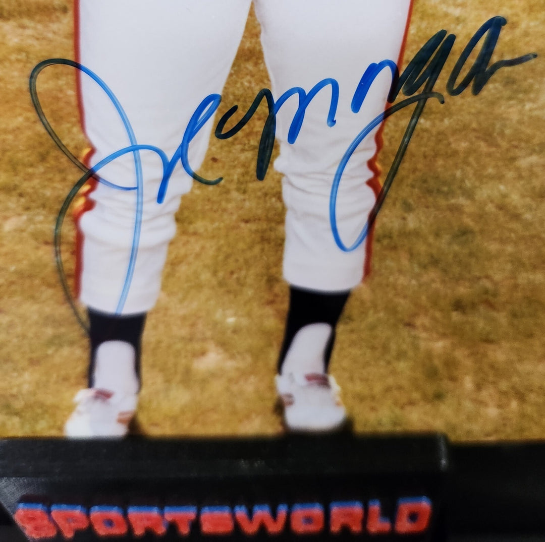 Joe Morgan Signed 8x10 Photo Houston Astros Cincinnati Reds HOF Beckett COA