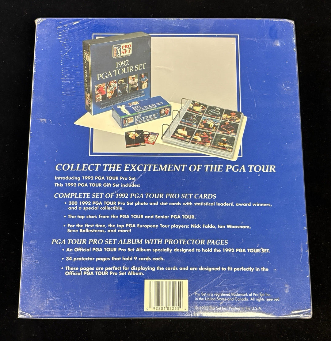 Sealed Factory 1992 PGA Tour Pro Set Golf Set Nicklaus Palmer w/ Binder Sealed