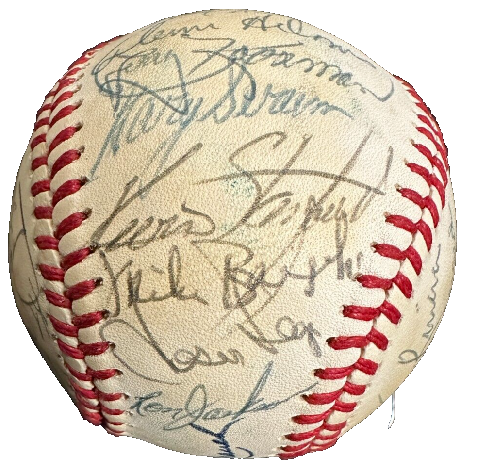 1979 Minnesota Twins Team Signed Baseball Mauch Carew Castino