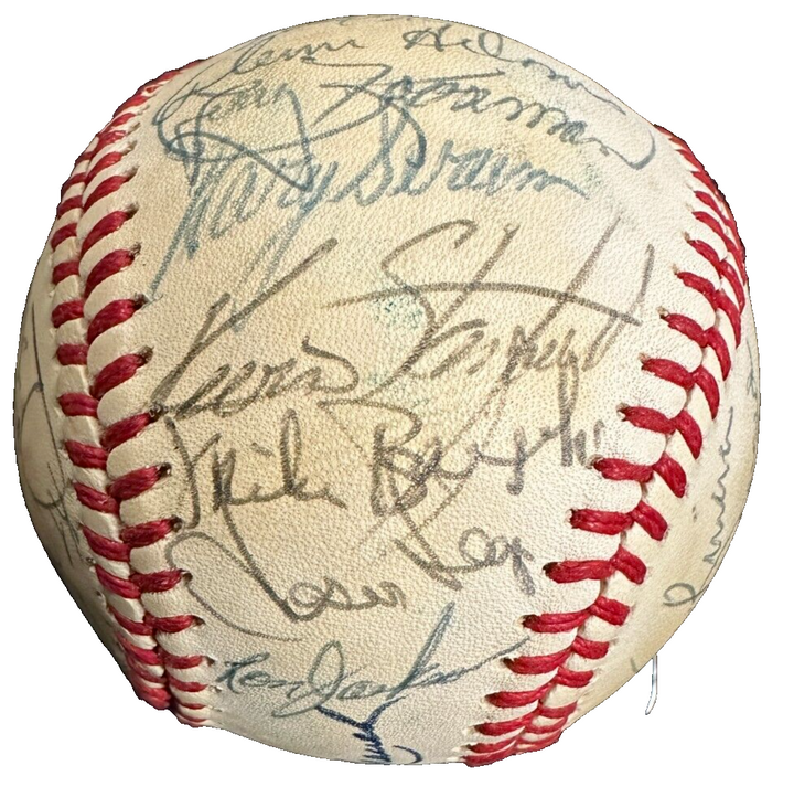 1979 Minnesota Twins Team Signed Baseball Mauch Carew Castino