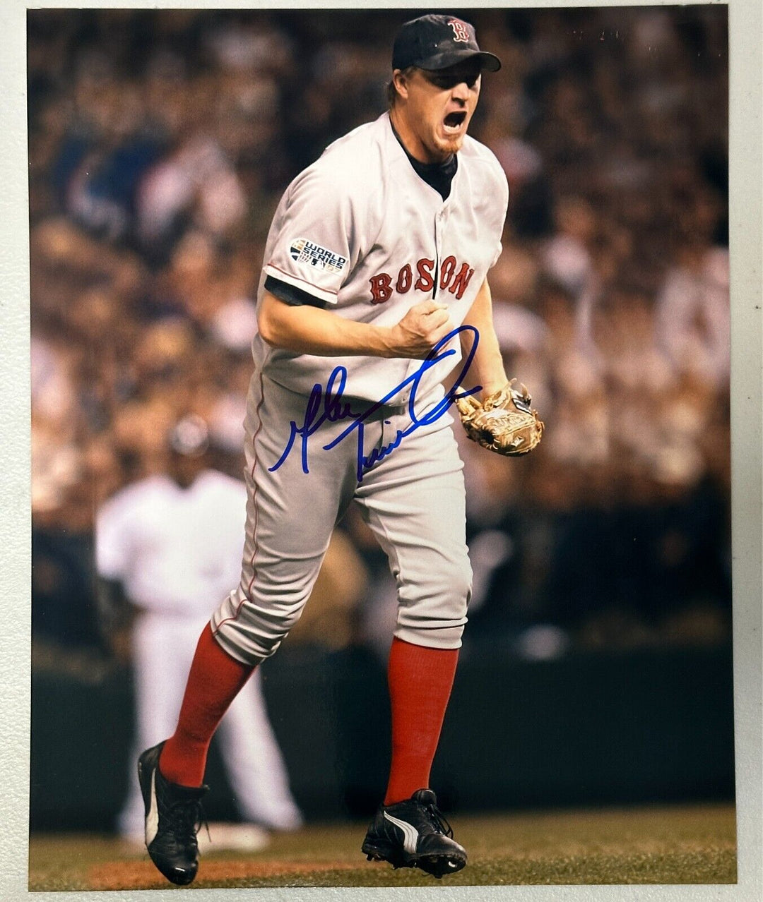 Mike Timlin Autographed Boston Red Sox 8x10 Photo