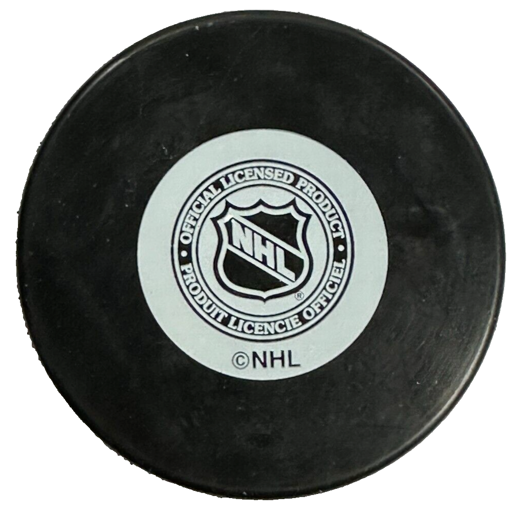 Joe Sakic Autographed Colorado Avalanche Hockey Puck HOF NHL