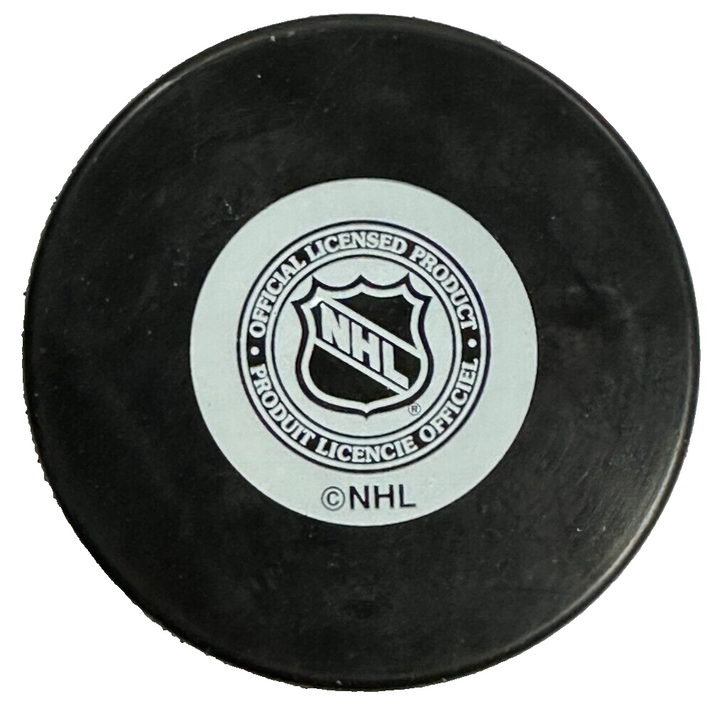 Joe Sakic Autographed Colorado Avalanche Hockey Puck HOF NHL