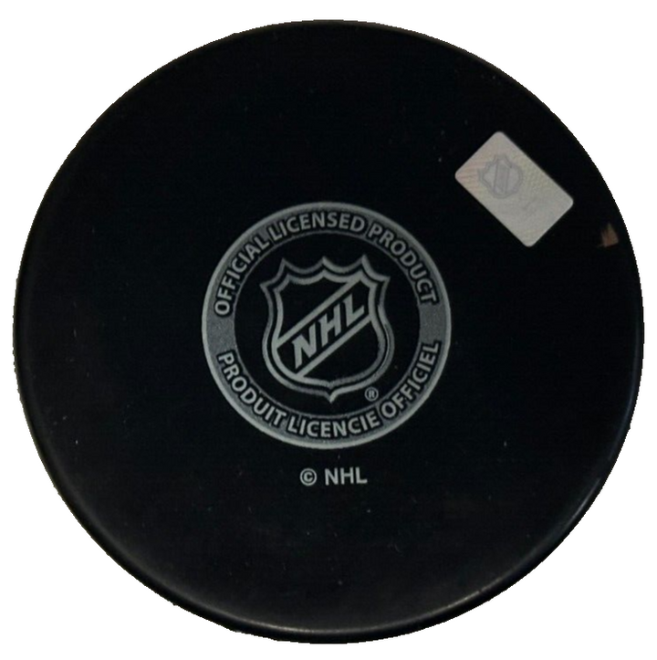 Jim Lorentz Autographed St. Louis Blues Hockey Puck NHL