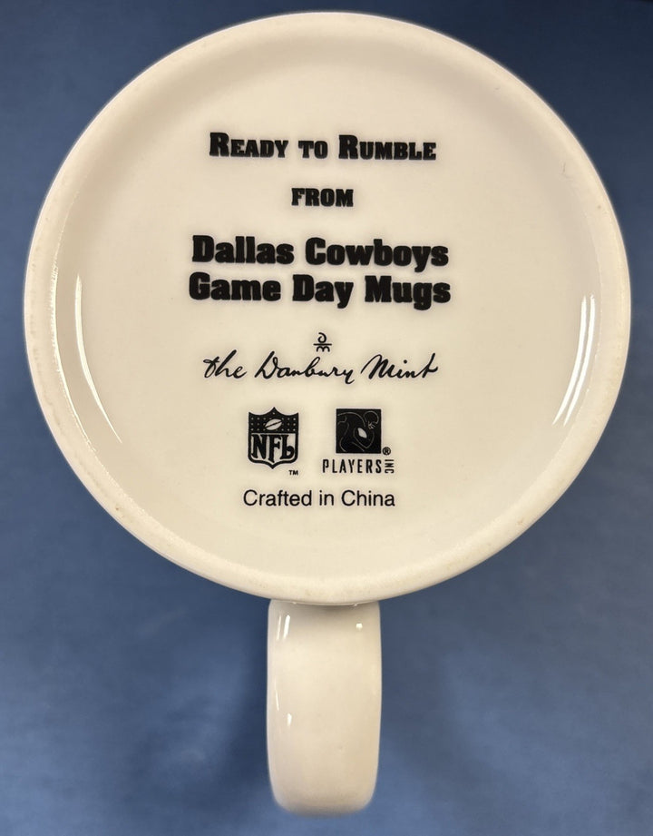 The Danbury Mint Dallas Cowboys Game Day Mug Ready To Rumble