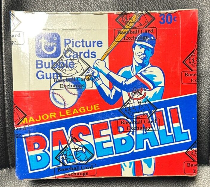 1978 Topps Baseball Cello Box Unopened 24 Packs BBCE Murray Molitor Rookie