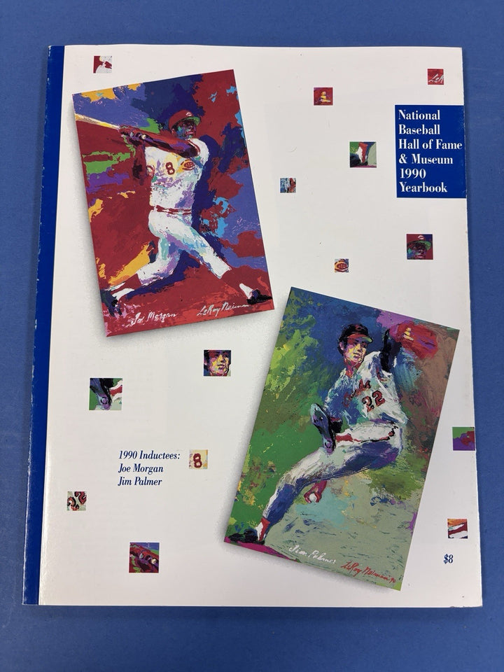 1990 MLB Hall Of Fame Program Joe Morgan Jim Palmer