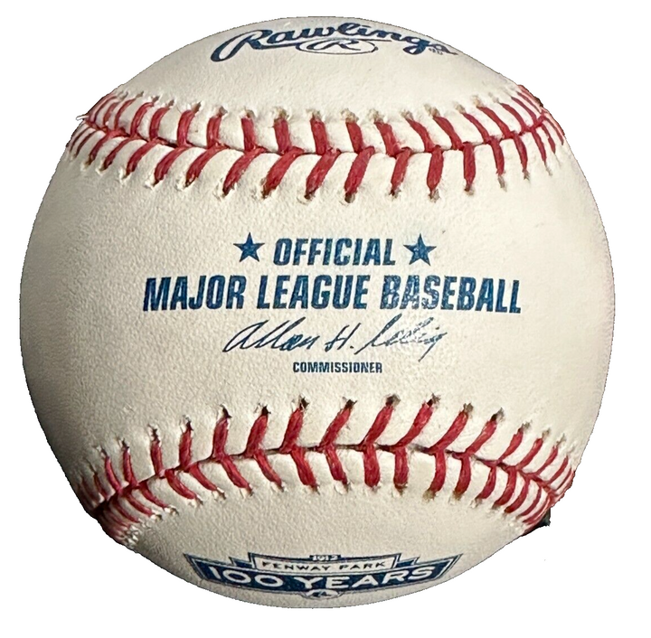 Carl Yastrzemski Signed Fenway Park 100th Anniversary Baseball W HOF 89 TC 1967