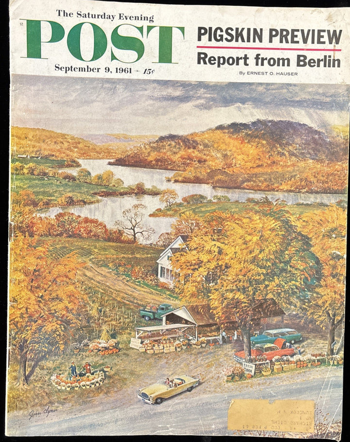 September 9 1961 The Saturday Evening Post Magazine