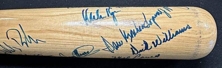 1967 Boston Red Sox Team Signed Tony Conigliaro Game Bat Ken Coleman Estate