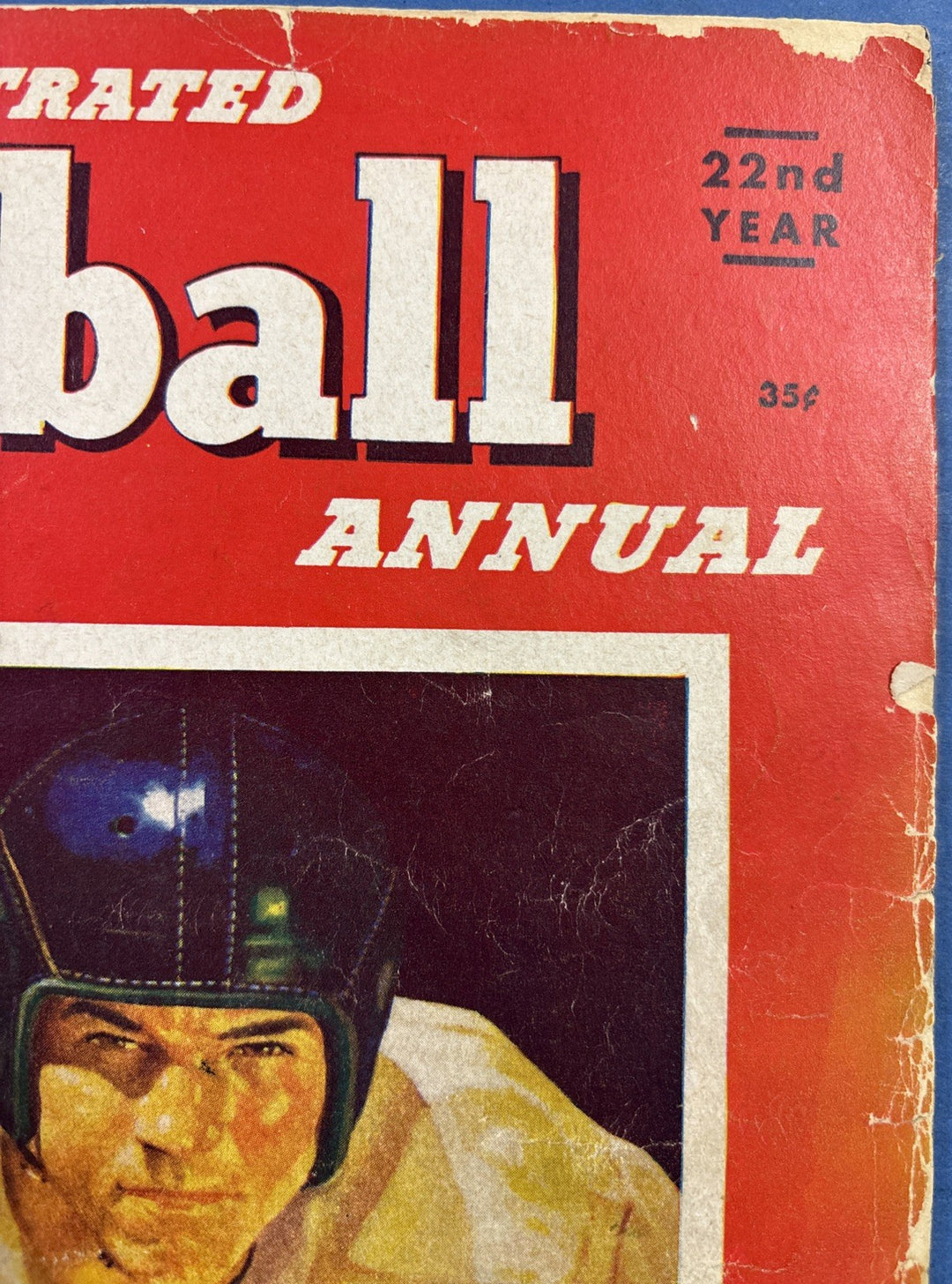 1951 ILLUSTRATED FOOTBALL ANNUAL Les Richter / Univ California Vintage