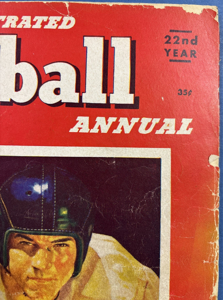 1951 ILLUSTRATED FOOTBALL ANNUAL Les Richter / Univ California Vintage