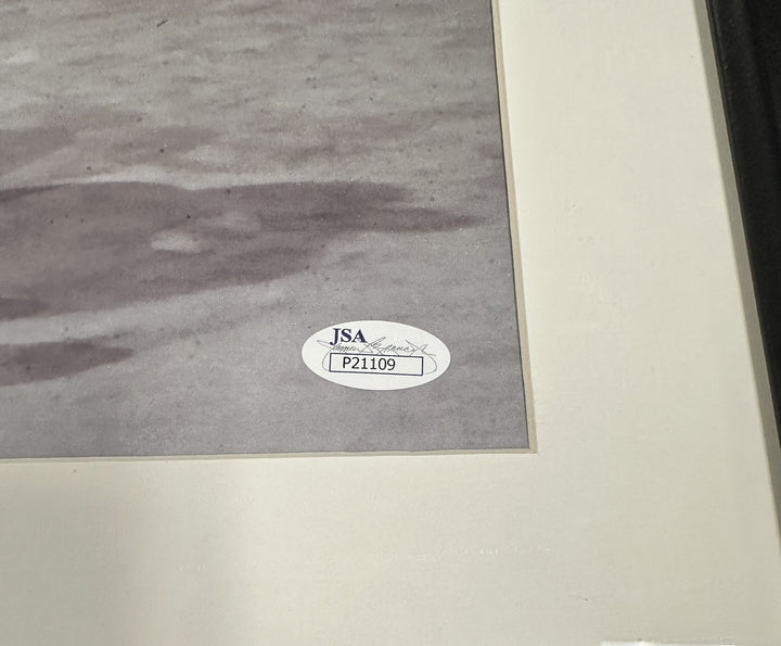 Bret The Hitman Hart & Shawn Michaels Autographed Montreal Screw Job Photo JSA