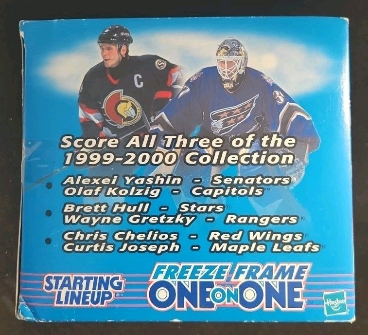 NHL Freeze Frame One-On-One SLU 1999 Wayne Gretzky vs. Brett Hull NIB HOF