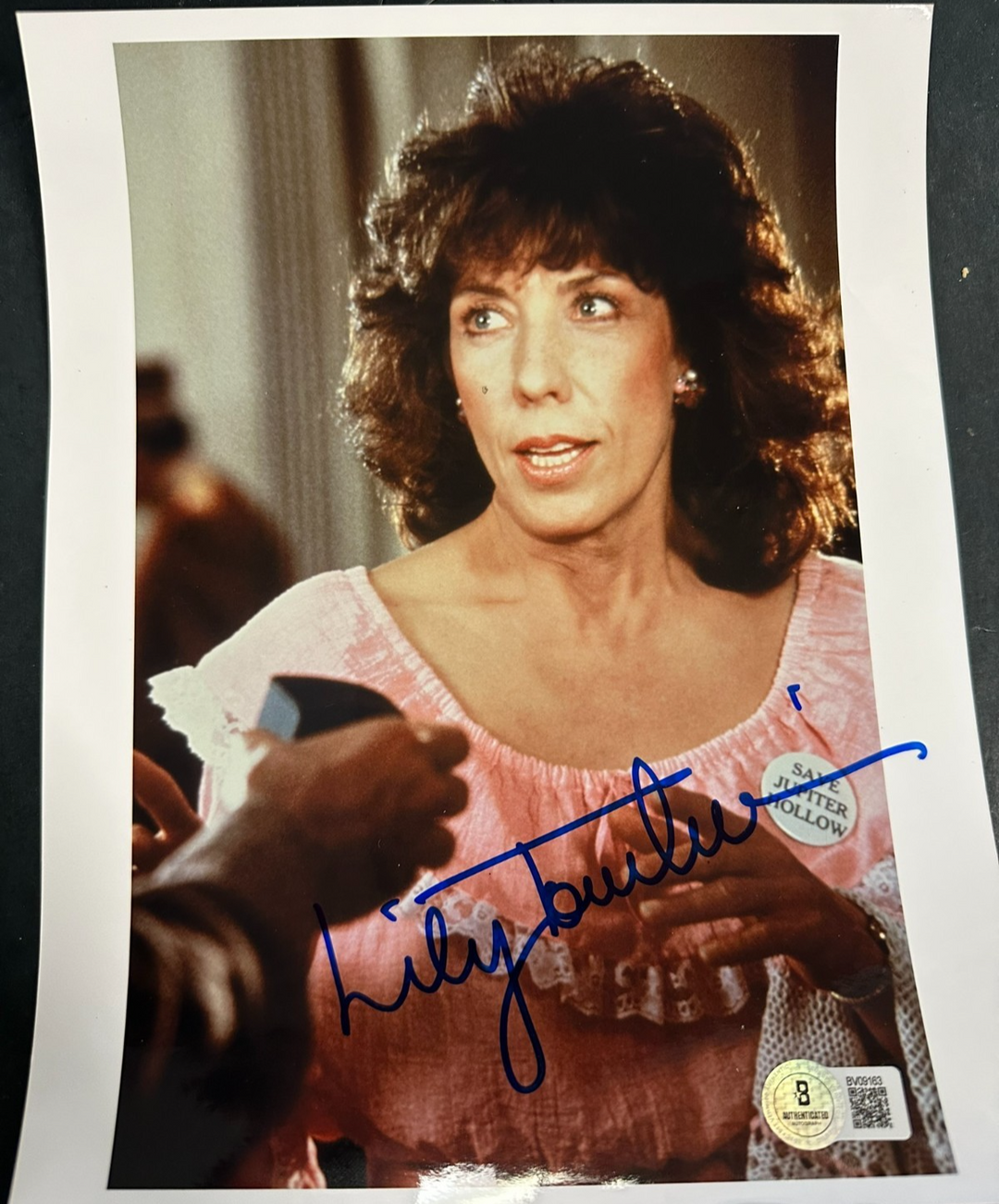 Lily Tomlin Signed Autographed 8X10 Photo Big Business BAS