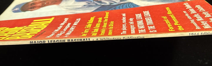 1966 Major League Baseball Sandy Koufax / Maury Wills Vintage Magazine