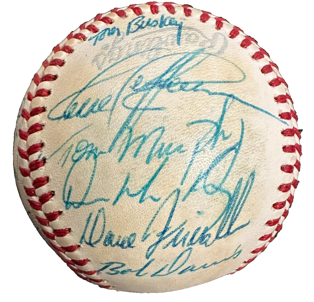 1979 Toronto Blue Jays Team Autographed Baseball Stieb Clancy Howell