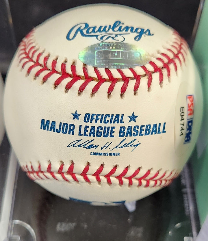 Carlton Fisk Signed Major League Baseball Red Sox White Sox HOF Steiner PSA COA