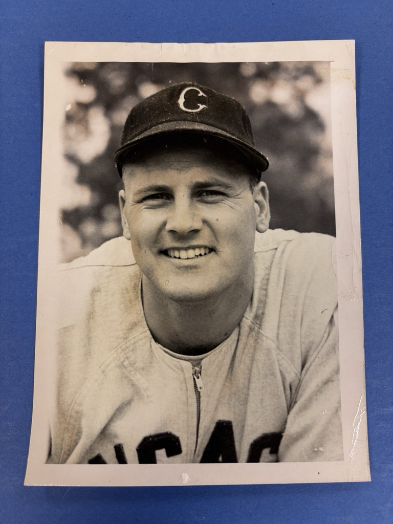 1950 Gus Zernial Original 5x7 Newspaper Wire Photo Chicago White
