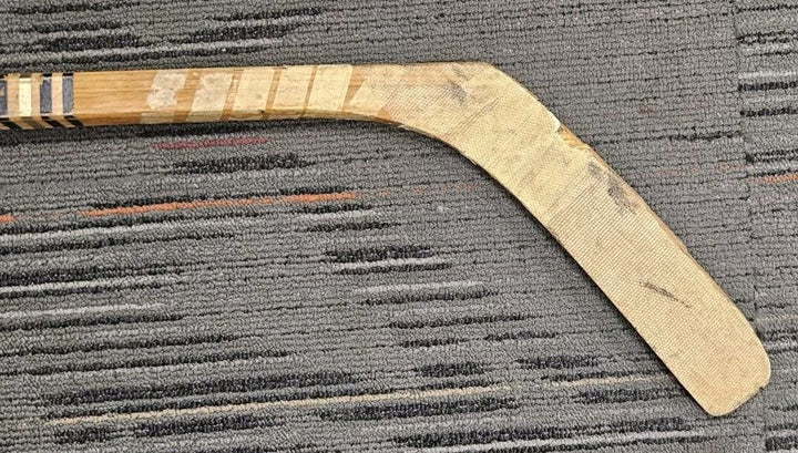 Réal Lemieux Los Angeles Kings Game Used Sherwood Hockey Stick LOA