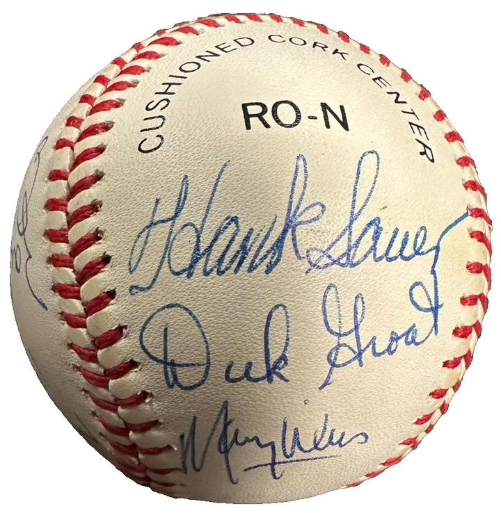 MLB MVP's Autographed ONL Baseball Robinson Banks Cepeda Allen BAS
