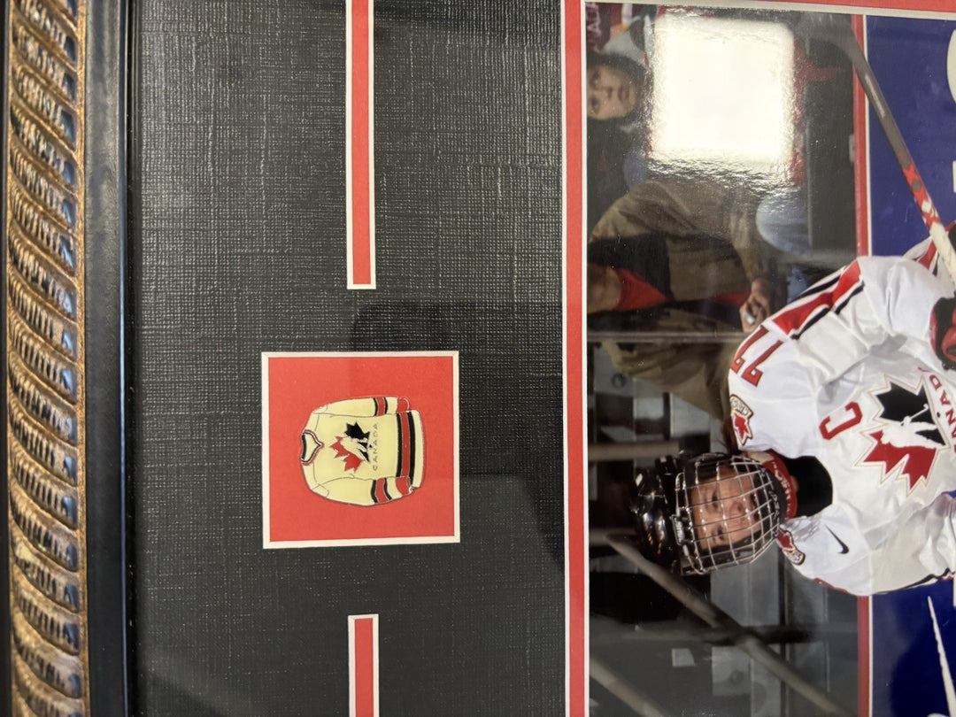Signed  8x10 Cassie Campbell Team Canada Hockey Nicely Framed Autographed Photo