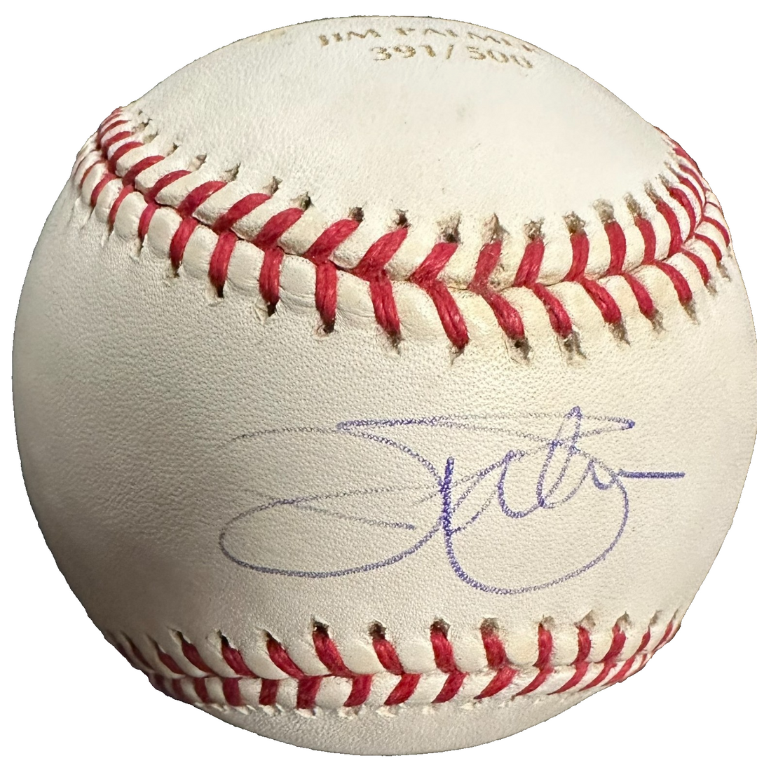 Jim Palmer Signed Official Major League Baseball Orioles MLB Hologram /500