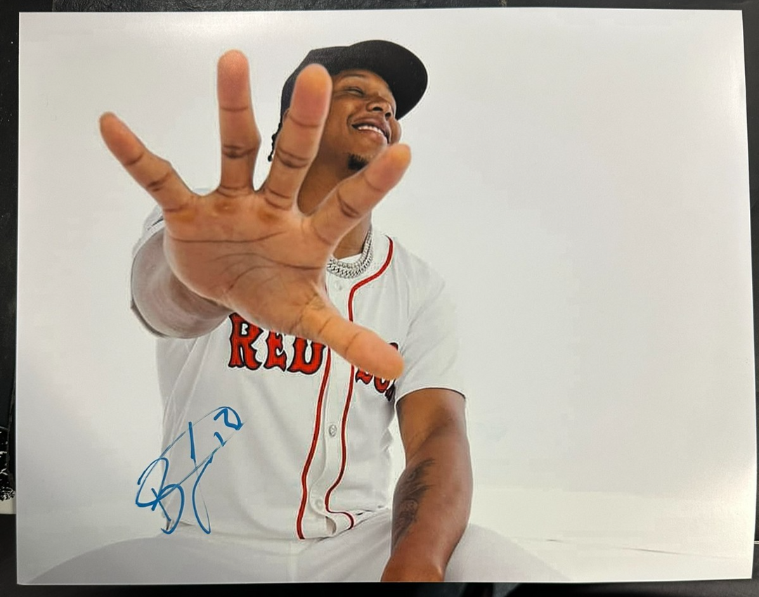 Brayan Bello Autographed 11x14 Photo Boston Red Sox