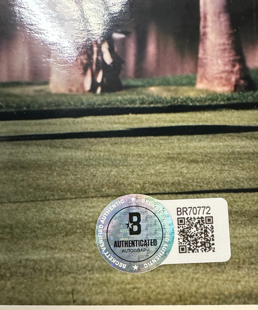 Bruce Crampton Autographed 8x10 Photo PGA BAS