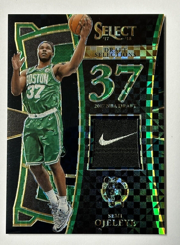 2017-18 Panini Select Semi Ojeleye Draft Selections Black Nike 1/1 Rookie