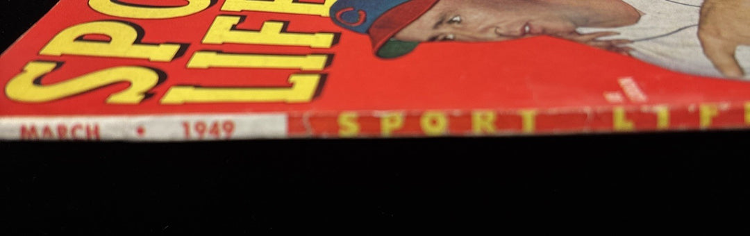 March 1949 Sport Life Magazine Lou Boudreau & Joe Gordon Indians